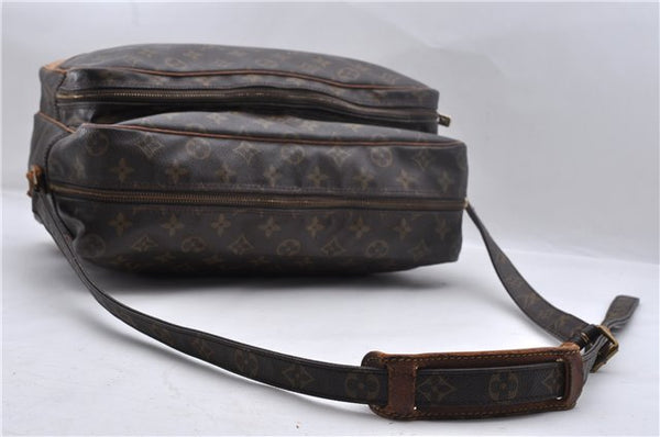 Auth Louis Vuitton Monogram Nile 34 Shoulder Cross Body Bag M45242 LV Junk 1465D