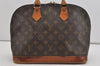 Authentic Louis Vuitton Monogram Alma Hand Bag Purse M51130 LV 1465I