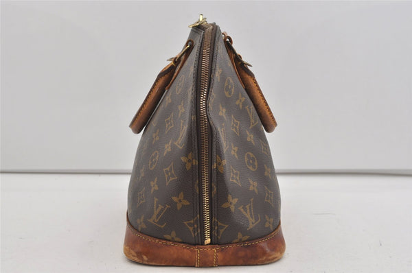 Authentic Louis Vuitton Monogram Alma Hand Bag Purse M51130 LV 1465I