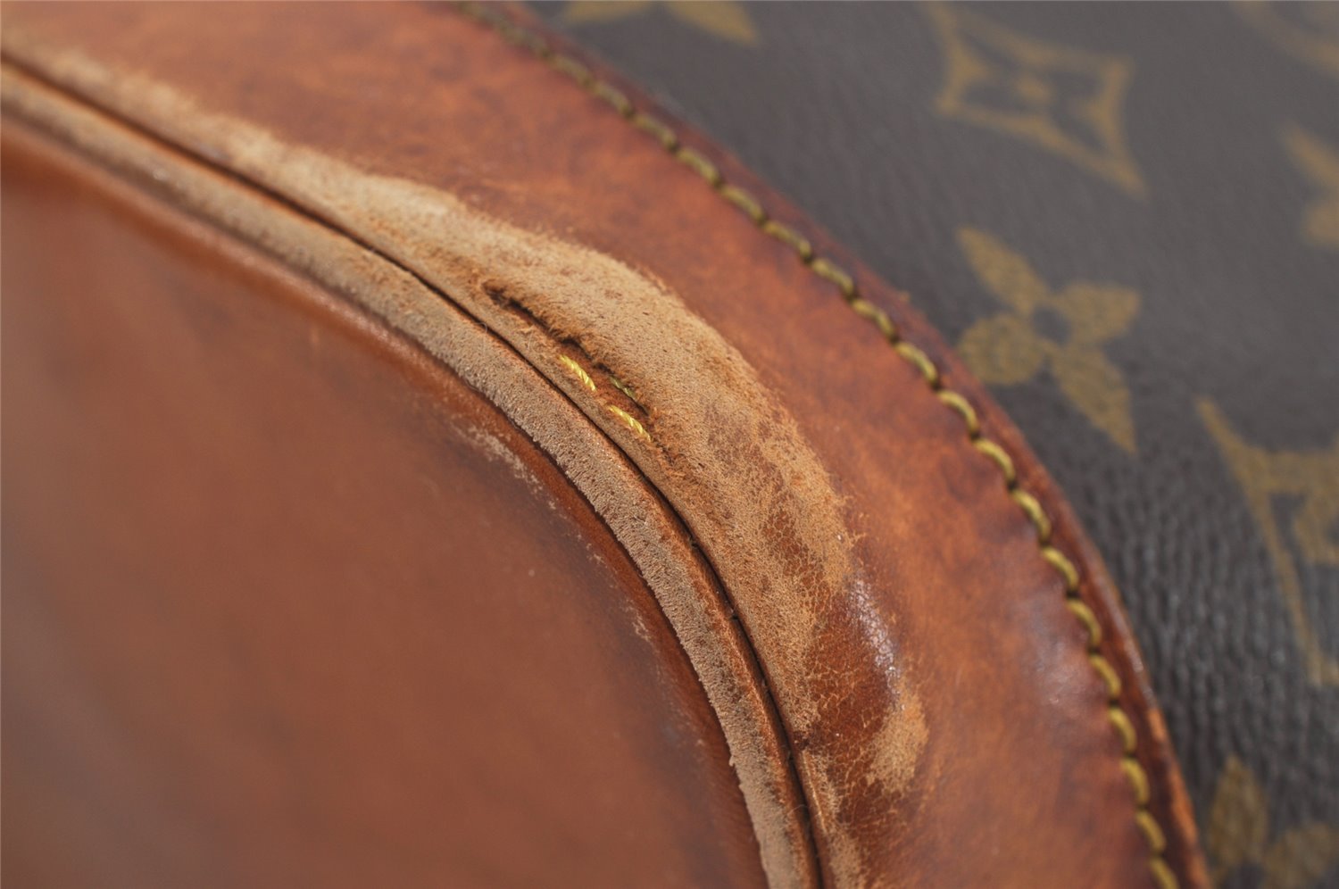 Authentic Louis Vuitton Monogram Alma Hand Bag Purse M51130 LV 1465I