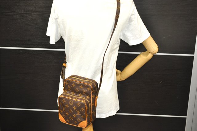 Authentic Louis Vuitton Monogram Amazone Shoulder Cross Body Bag M45236 LV 1466D