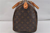 Authentic Louis Vuitton Monogram Speedy 30 Hand Boston Bag M41526 LV 1466E