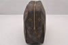 Auth Louis Vuitton Monogram Trousse Toilette 28 Clutch Hand Bag M47522 LV 1466I