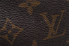 Auth Louis Vuitton Monogram Trousse Toilette 28 Clutch Hand Bag M47522 LV 1466I