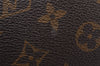 Auth Louis Vuitton Monogram Trousse Toilette 28 Clutch Hand Bag M47522 LV 1466I