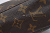 Auth Louis Vuitton Monogram Trousse Toilette 23 Clutch Hand Bag M47524 LV 1468I