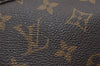 Auth Louis Vuitton Monogram Trousse Toilette 23 Clutch Hand Bag M47524 LV 1468I