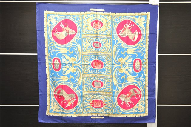 Authentic HERMES Carre 90 Scarf 