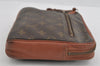 Authentic Louis Vuitton Monogram Pochette Sport Clutch Hand Bag Old Model 1470I
