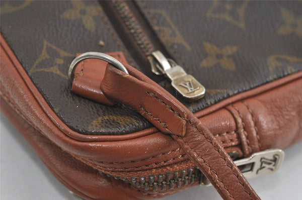 Authentic Louis Vuitton Monogram Pochette Sport Clutch Hand Bag Old Model 1470I