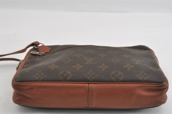 Authentic Louis Vuitton Monogram Pochette Sport Clutch Hand Bag Old Model 1470I