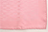 Authentic HERMES Petit Carre 40 Scarf Handkerchief "Grand H" Silk Pink Box 1471E