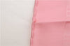 Authentic HERMES Petit Carre 40 Scarf Handkerchief "Grand H" Silk Pink Box 1471E