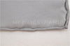 Authentic HERMES Petit Carre 40 Scarf Handkerchief "Grand H" Silk Gray Box 1472E
