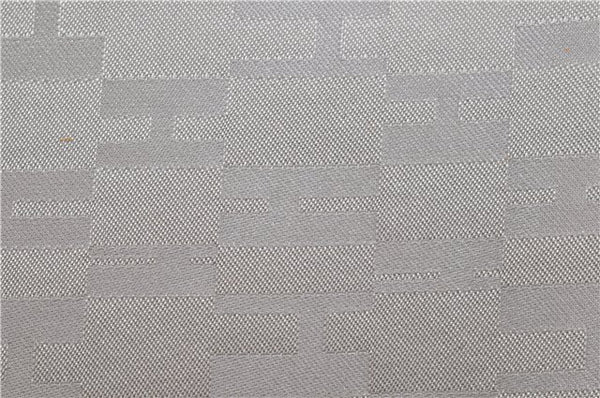 Authentic HERMES Petit Carre 40 Scarf Handkerchief "Grand H" Silk Gray Box 1472E