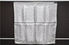 Authentic HERMES Petit Carre 40 Scarf Handkerchief "Grand H" Silk Gray Box 1472E
