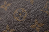 Auth Louis Vuitton Monogram Trousse Demi Ronde 23 Cosmetic Pouch M47520 LV 1472I