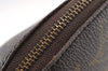 Auth Louis Vuitton Monogram Trousse Demi Ronde 23 Cosmetic Pouch M47520 LV 1472I