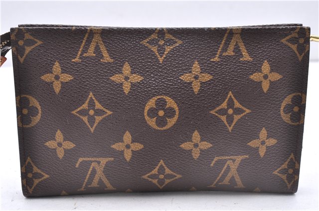Authentic Louis Vuitton Monogram Pouch For Bucket PM LV 1473E