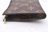 Authentic Louis Vuitton Monogram Pouch For Bucket PM LV 1473E