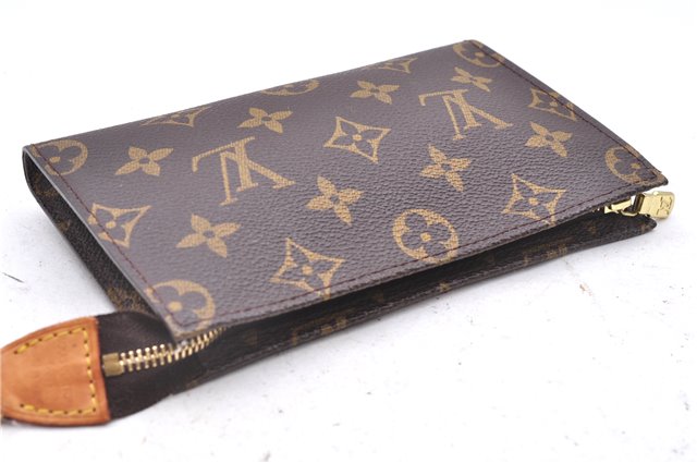 Authentic Louis Vuitton Monogram Pouch For Bucket PM LV 1473E