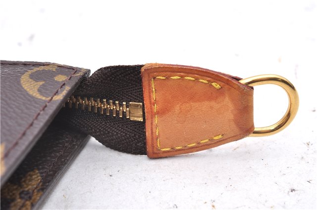 Authentic Louis Vuitton Monogram Pouch For Bucket PM LV 1473E