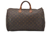 Authentic Louis Vuitton Monogram Speedy 40 Hand Boston Bag M41522 LV Junk 1473I