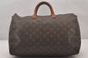 Authentic Louis Vuitton Monogram Speedy 40 Hand Boston Bag M41522 LV Junk 1473I