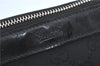 Authentic GUCCI Abbey Shoulder Tote Bag GG Canvas Leather 141470 Black 1474C