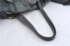 Authentic PRADA Nylon Leather Ribbon 2Way Shoulder Hand Bag Gray 1474D