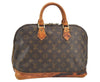 Authentic Louis Vuitton Monogram Alma Hand Bag Purse M51130 LV 1474I