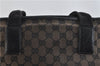 Authentic GUCCI Shoulder Tote Bag GG Canvas Leather 0190401 Black 1475D