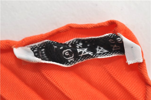 Authentic HERMES Pleats Scarf 