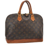 Authentic Louis Vuitton Monogram Alma Hand Bag Purse M51130 LV 1475I