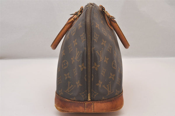 Authentic Louis Vuitton Monogram Alma Hand Bag Purse M51130 LV 1475I