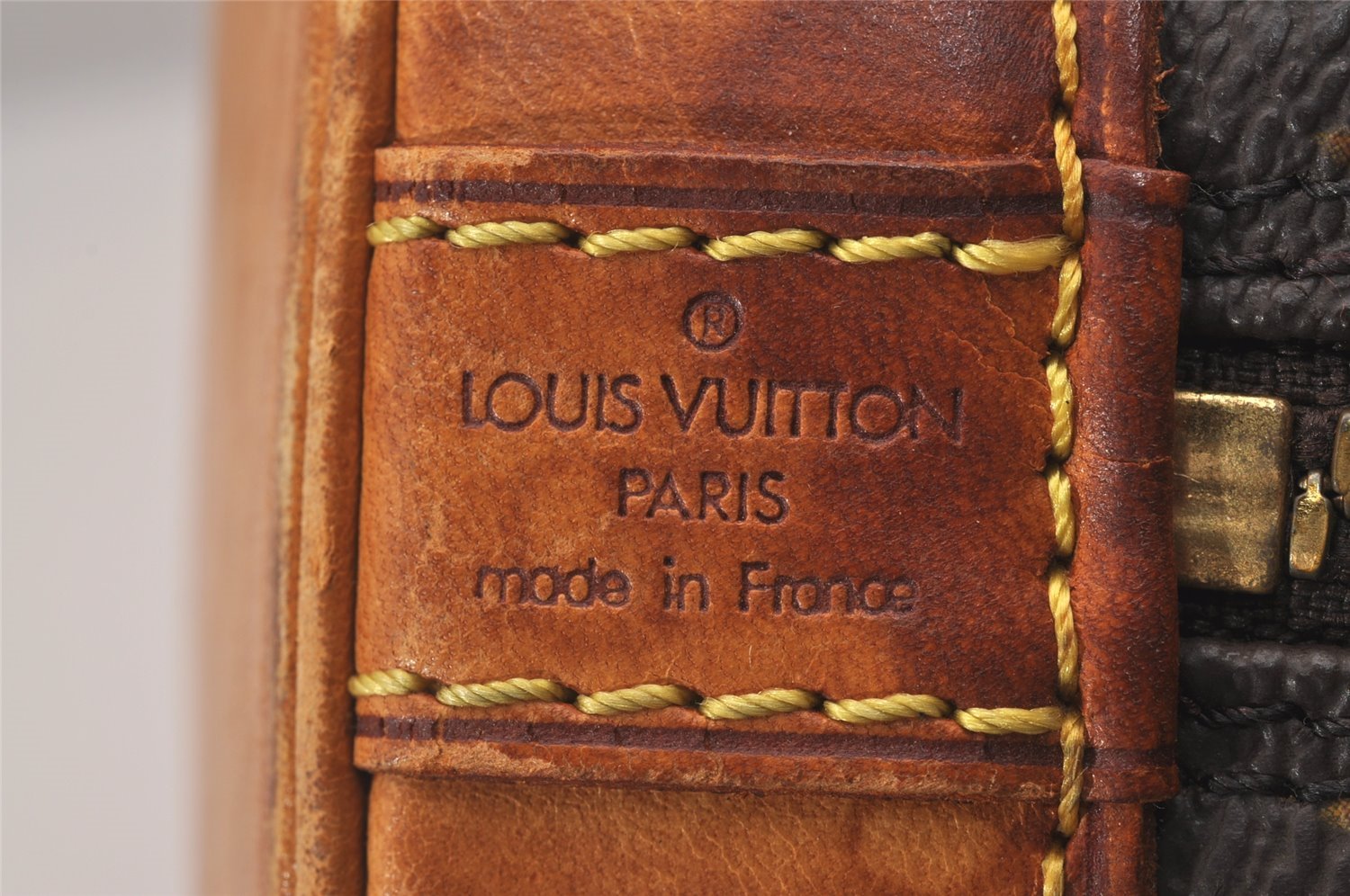 Authentic Louis Vuitton Monogram Alma Hand Bag Purse M51130 LV 1475I
