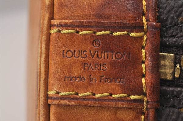 Authentic Louis Vuitton Monogram Alma Hand Bag Purse M51130 LV 1475I