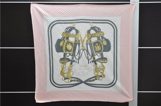 Authentic HERMES Pleats Scarf 