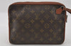 Authentic Louis Vuitton Monogram Pochette Sport Clutch Hand Bag Old Model 1477I