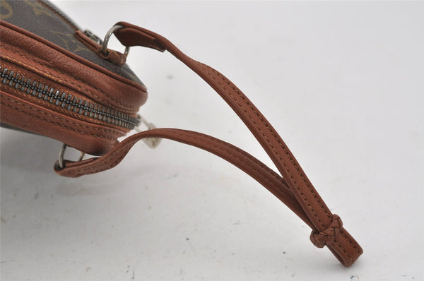 Authentic Louis Vuitton Monogram Pochette Sport Clutch Hand Bag Old Model 1477I