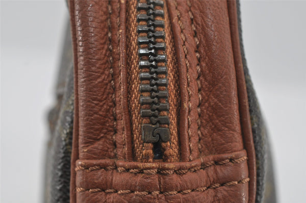 Authentic Louis Vuitton Monogram Pochette Sport Clutch Hand Bag Old Model 1477I