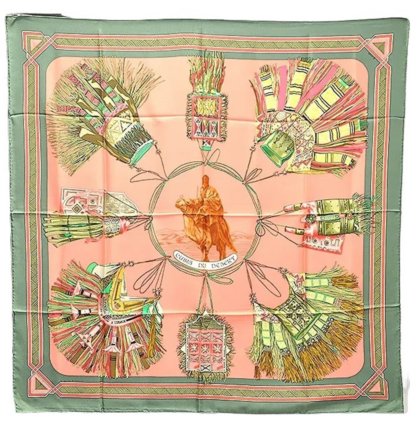 Authentic HERMES Carre 90 Scarf 