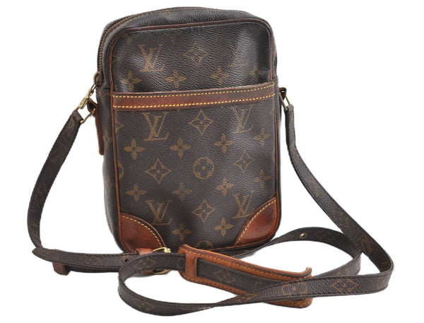 Authentic Louis Vuitton Monogram Danube Shoulder Cross Body Bag M45266 LV 1478G