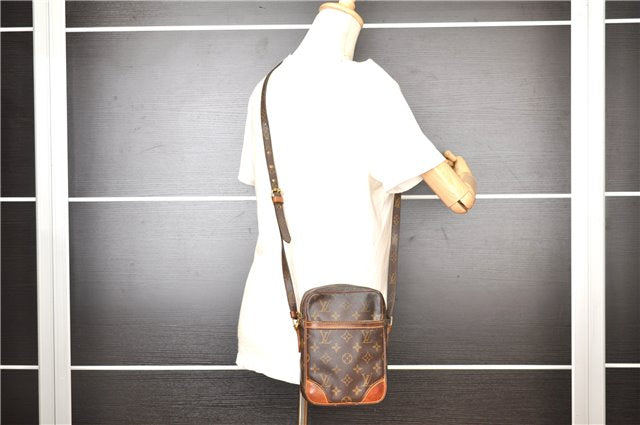 Authentic Louis Vuitton Monogram Danube Shoulder Cross Body Bag M45266 LV 1478G