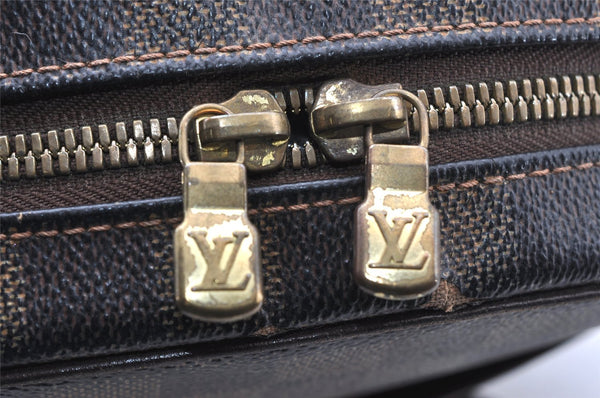 Authentic Louis Vuitton Damier Ipanema PM Shoulder Cross Bag N51294 Junk 1478I