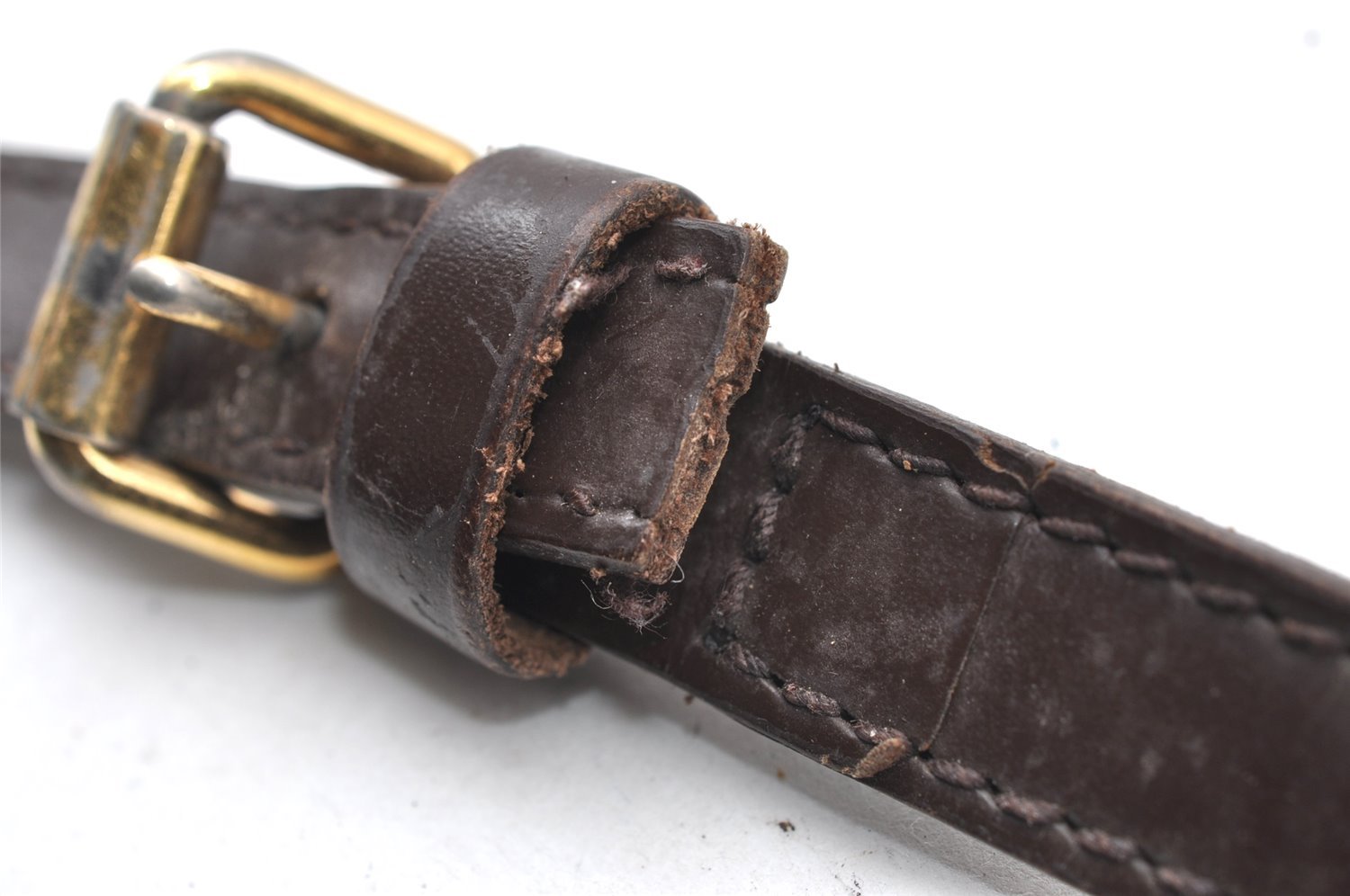 Authentic Louis Vuitton Damier Ipanema PM Shoulder Cross Bag N51294 Junk 1478I