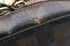 Authentic Louis Vuitton Damier Ipanema PM Shoulder Cross Bag N51294 Junk 1478I