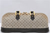 Auth Louis Vuitton Monogram Mini Alma Ron Hand Bag Khaki Beige M92206 LV 1479D