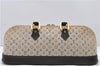 Auth Louis Vuitton Monogram Mini Alma Ron Hand Bag Khaki Beige M92206 LV 1479D
