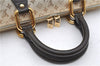 Auth Louis Vuitton Monogram Mini Alma Ron Hand Bag Khaki Beige M92206 LV 1479D